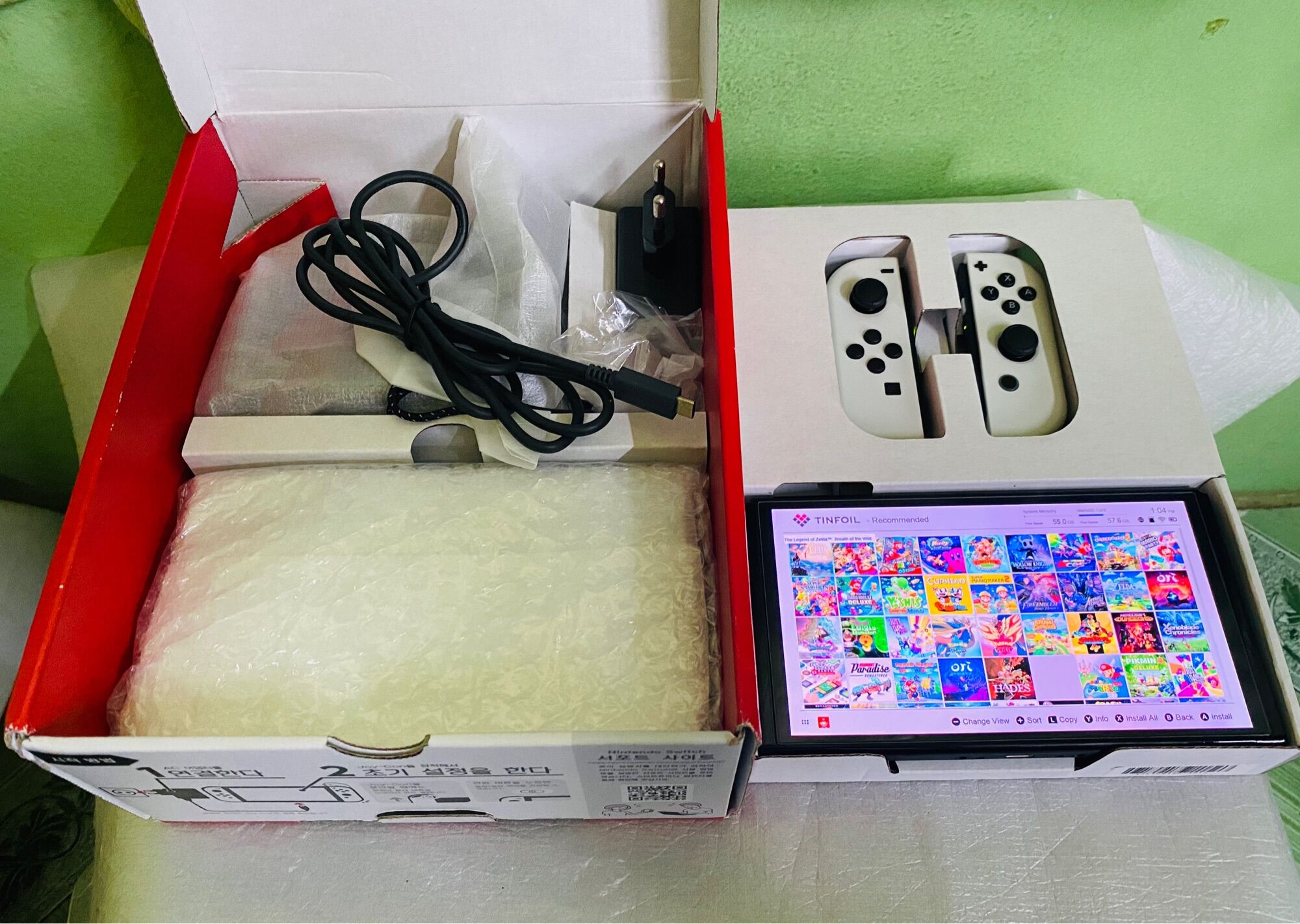 Máy Nintendo Switch V1 V2 Oled  Haxx 2ND