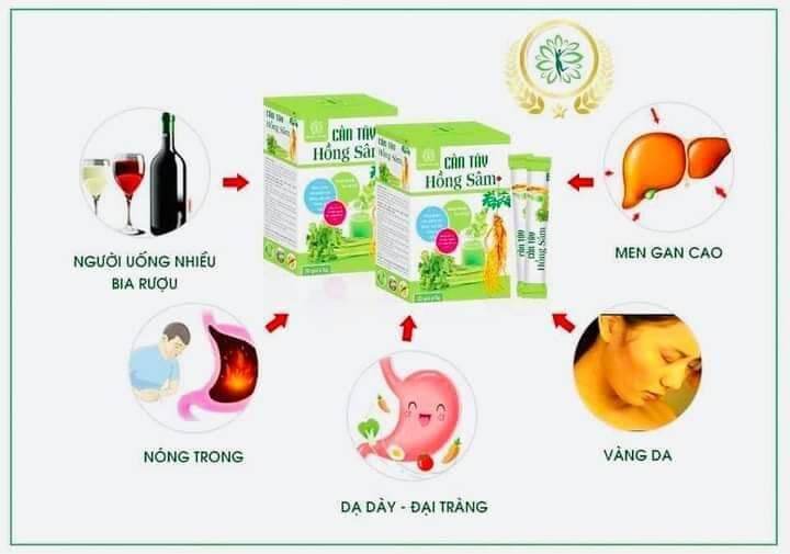 5 hộp Cần Tây Hồng Sâm Lan Chi