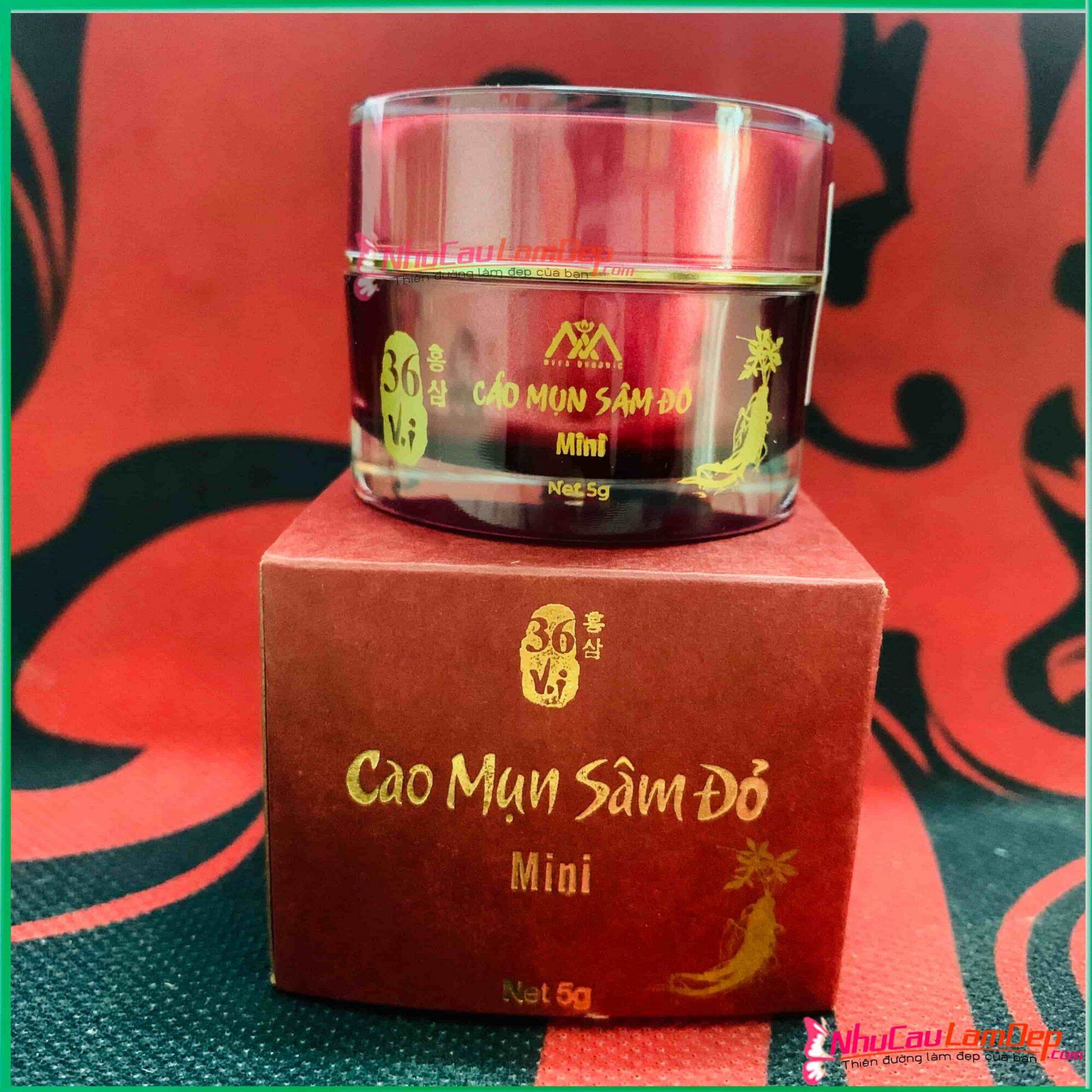 [HCM]cao mụn sâm đỏ hộp lớn 15 g