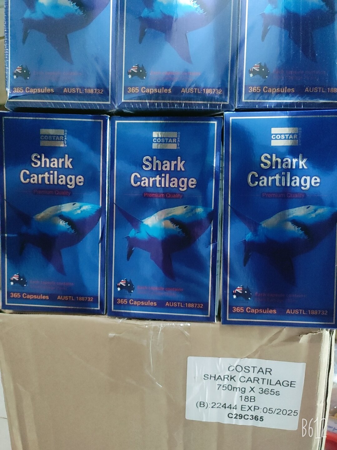 Viên sụn cá mập Shark Cartilage 750mg 365 viên