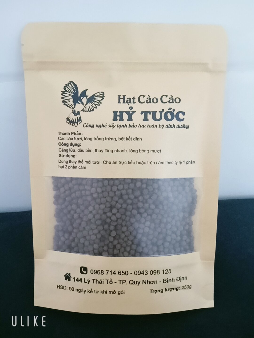 Hạt cào cào sấy -Thức ăn thay thế mồi tươi cho chim cảnh