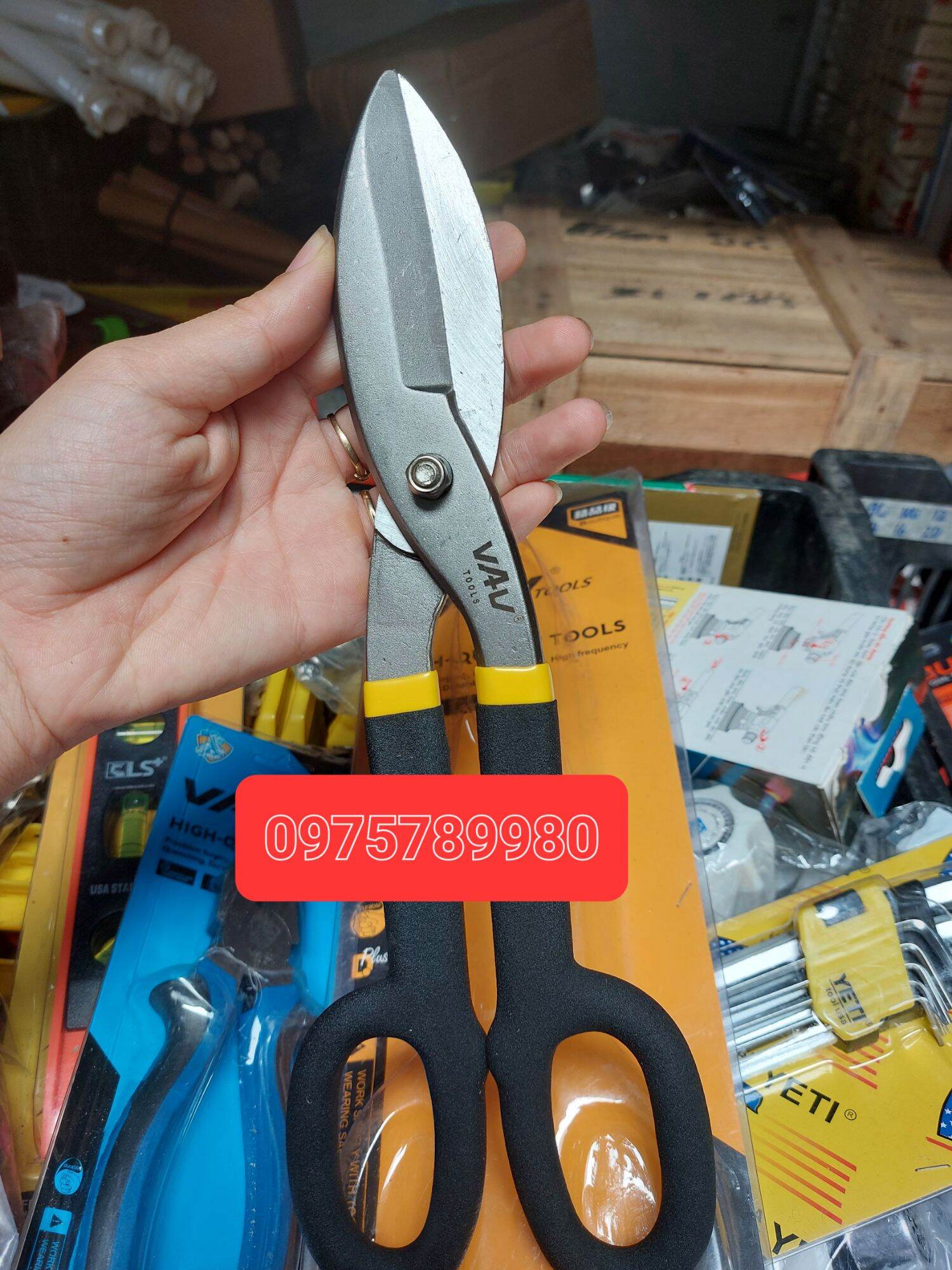 Kéo cắt tôn 10in 12in loại tốt