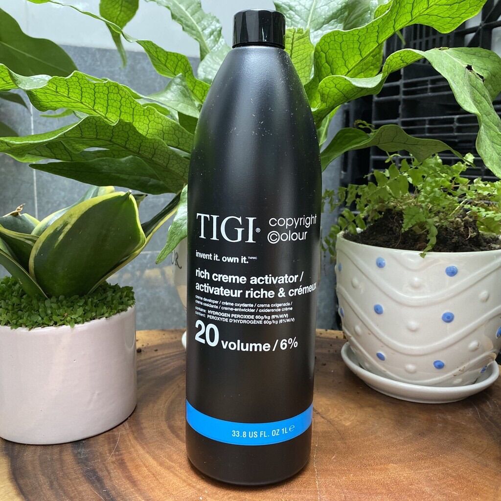 Kem Oxy trợ nhuộm TIGI Copyright Rich Creme Activator 1000ml