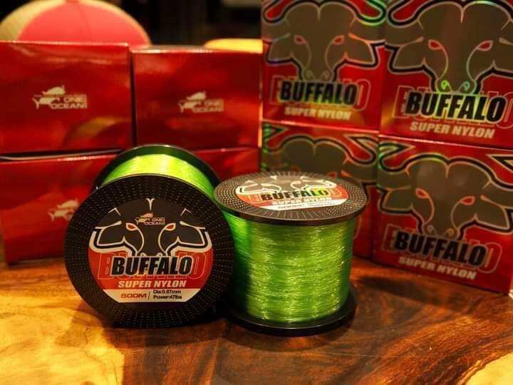 Cước câu cá buffalo super nylon 500m ,cước câu cá đầu trâu cao cấp