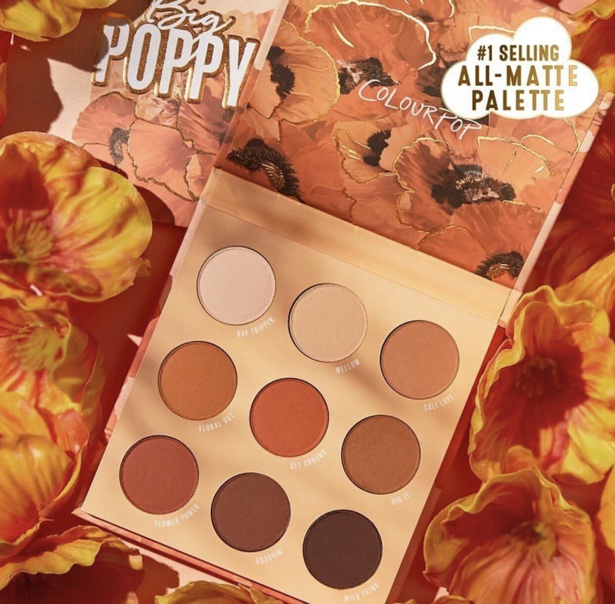 [Hcm]Bảng Mắt 9 Ô Colourpop Big Poppy Eyeshadow Palette