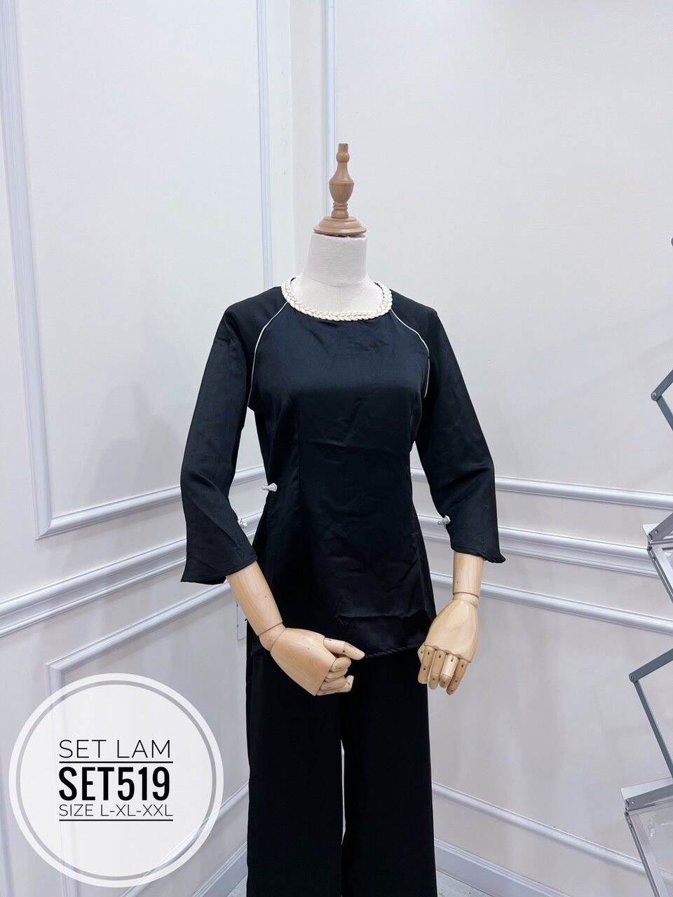 60-90kg bigsize set lam viền đính nơ set519