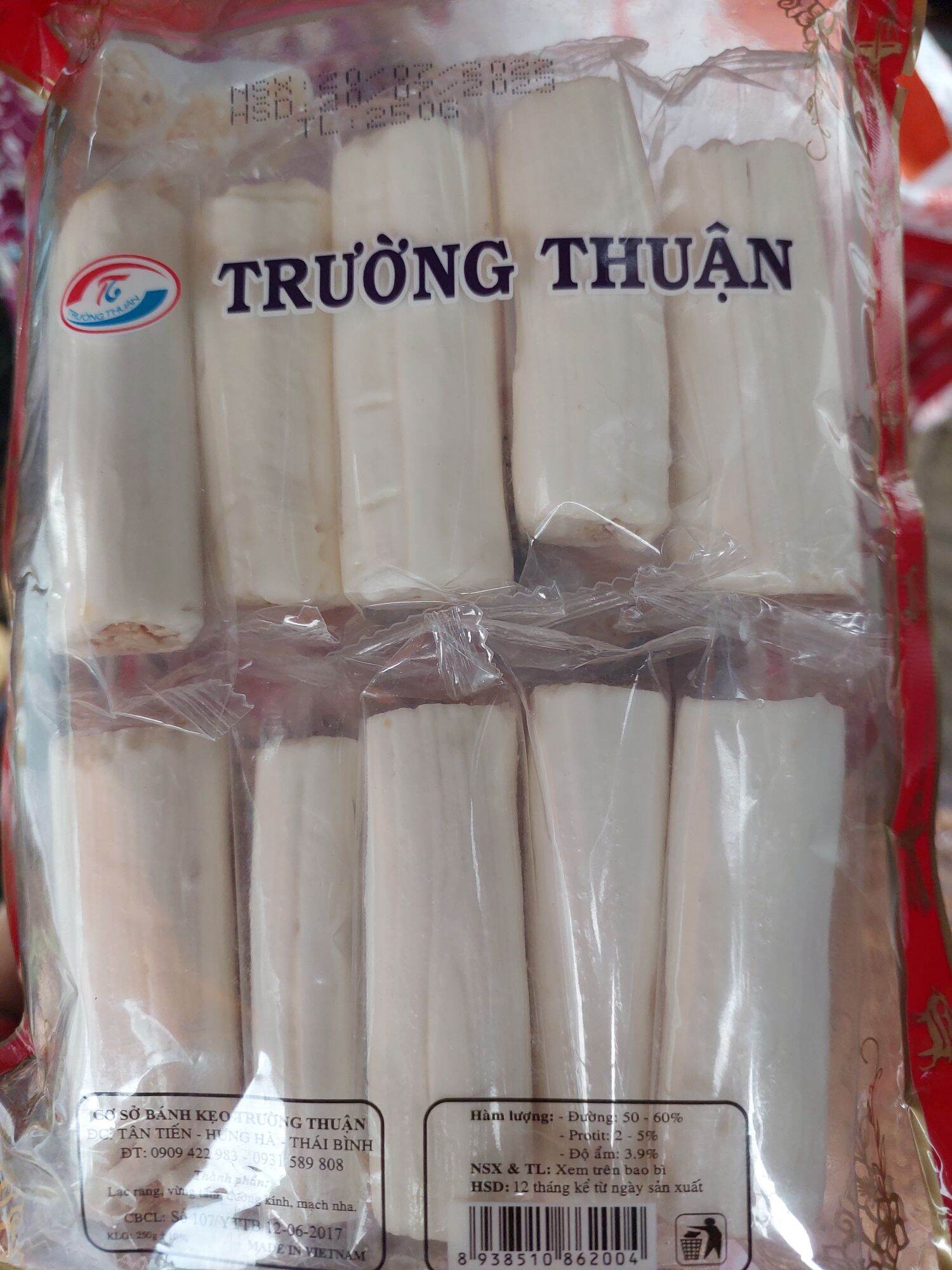 Kẹo lạc vừng dồi Trường Thuận gói 250g