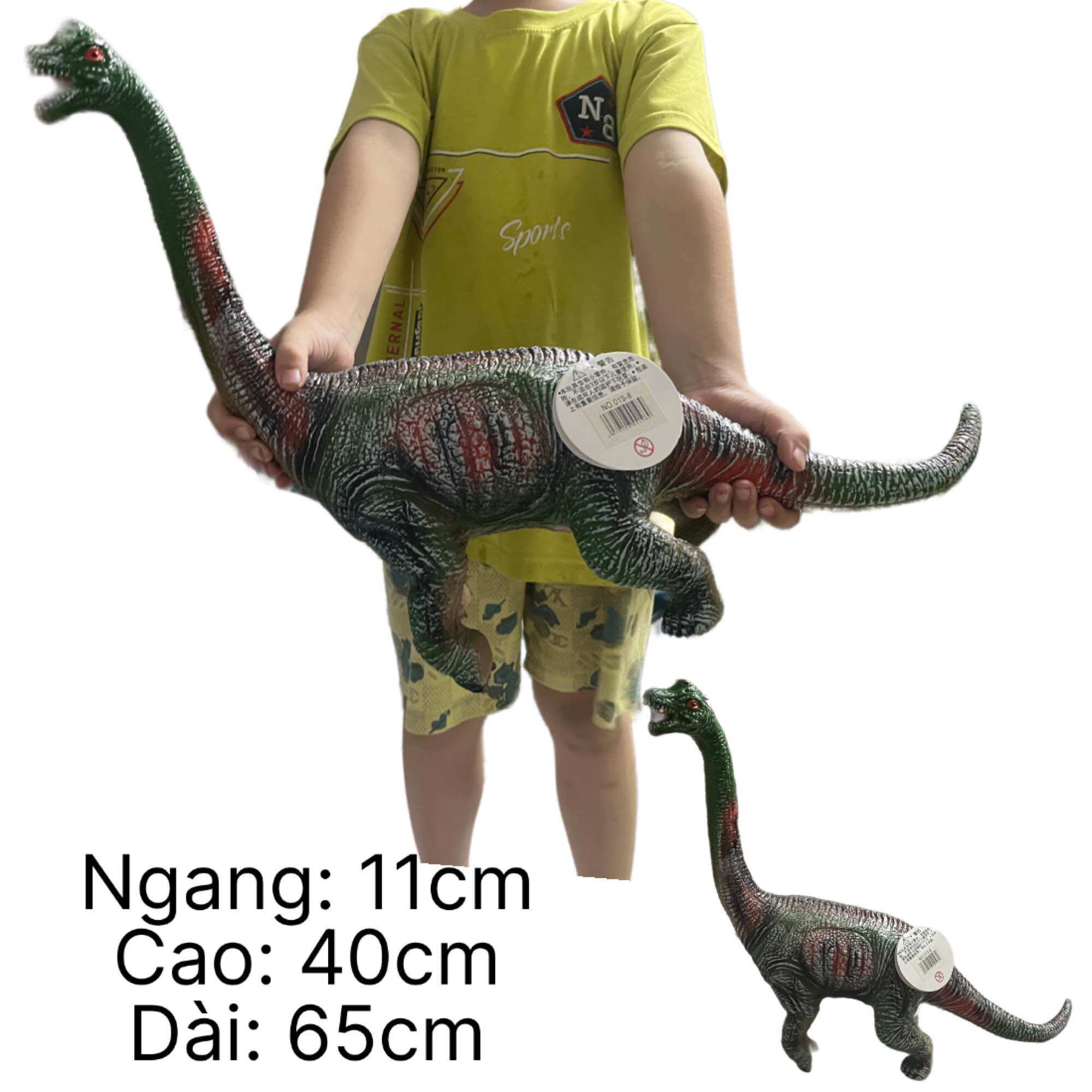 Khủng long cao su mềm có âm thanh