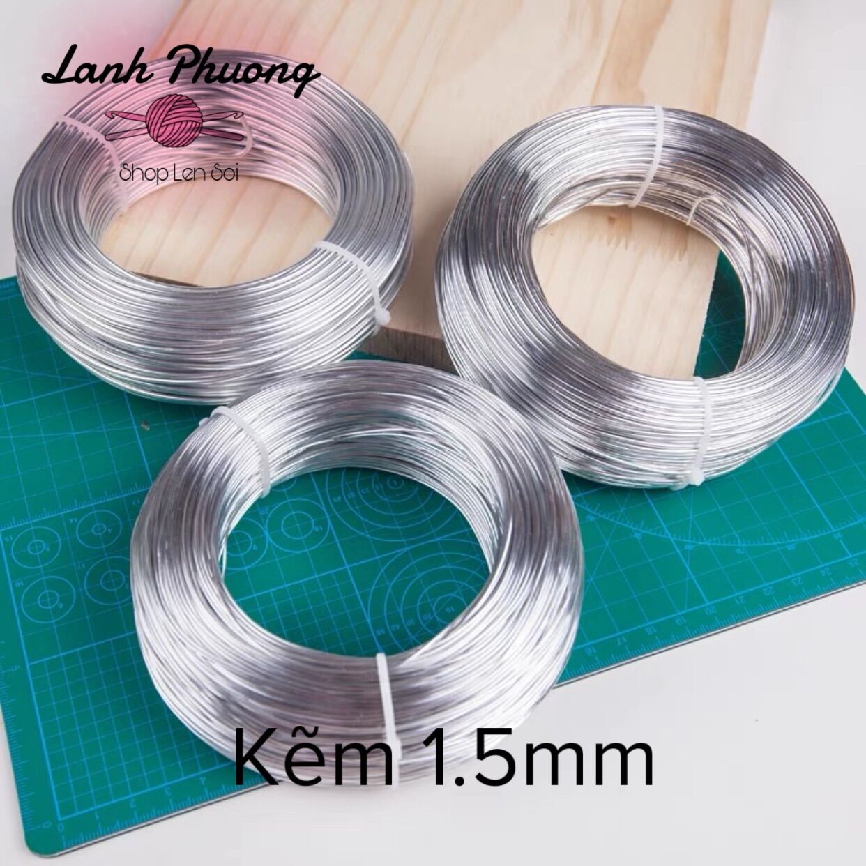 Kẽm Bọc Nhựa Giữ Dáng Sản Phẩm (met)