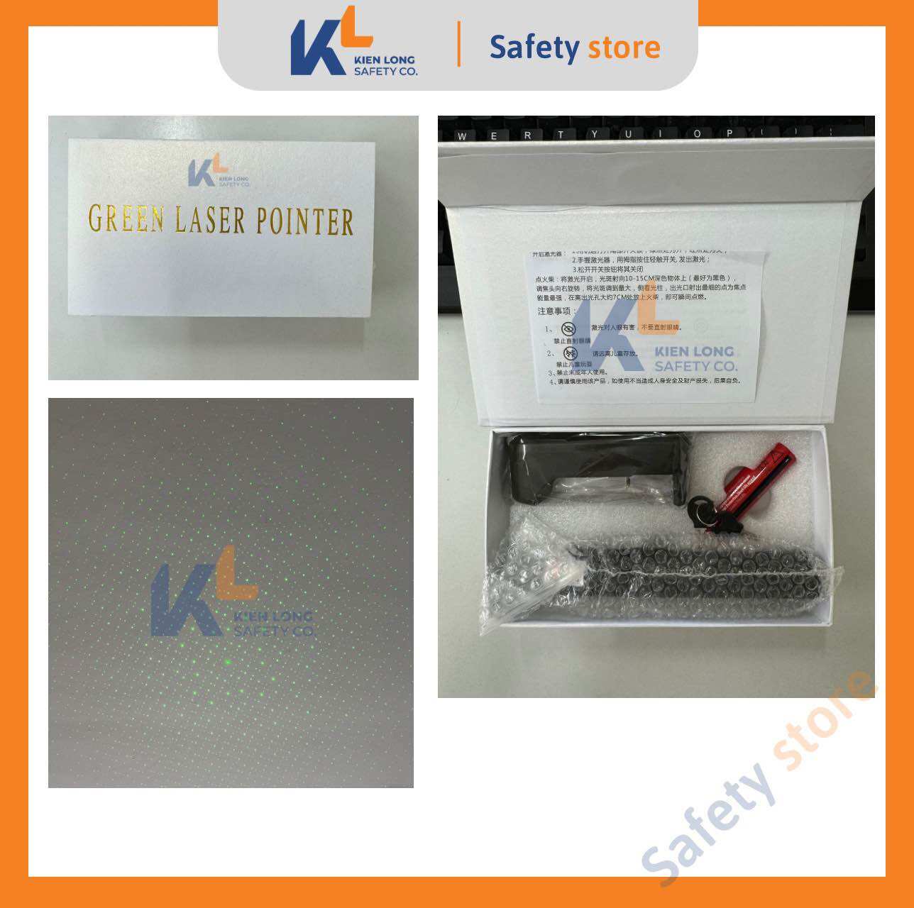 Đèn laze - đèn pin laser 303 chiếu xa hàng kilomet ( không cho trẻ em sử dụng )