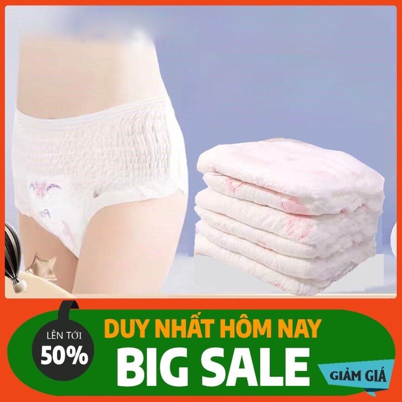 Bỉm tả quần/tả dán/Băng vệ sinh quần cho người lớn