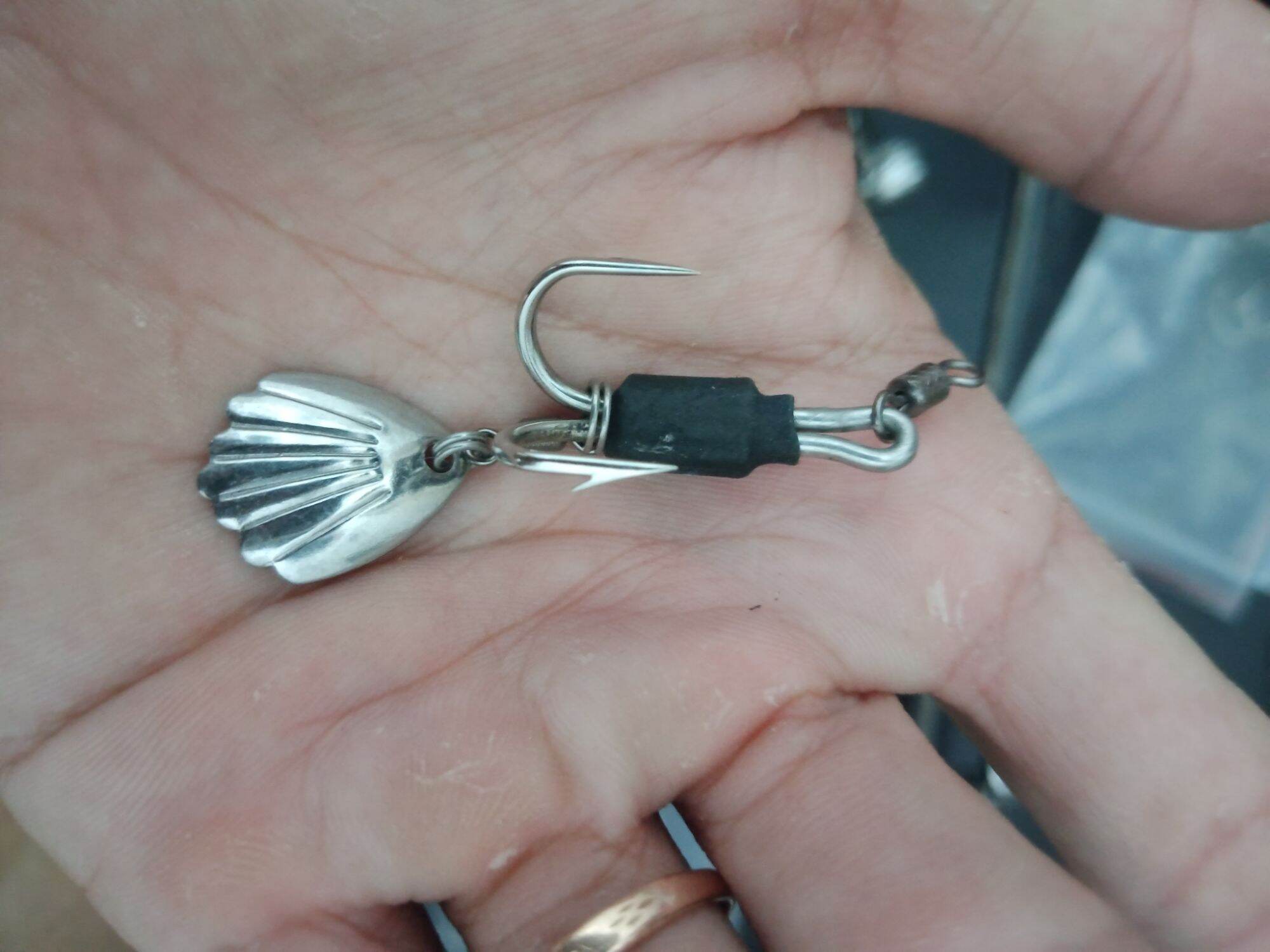 Lưỡi nhái hơi thủ công thép không gỉ.3.5cm lắp cho f35