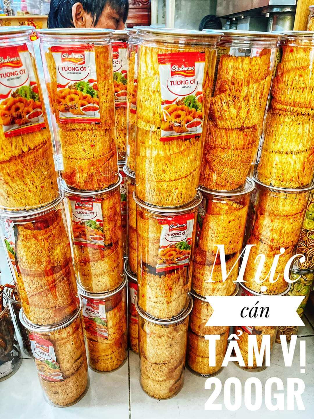 Mực cán tẩm vị - 200gr