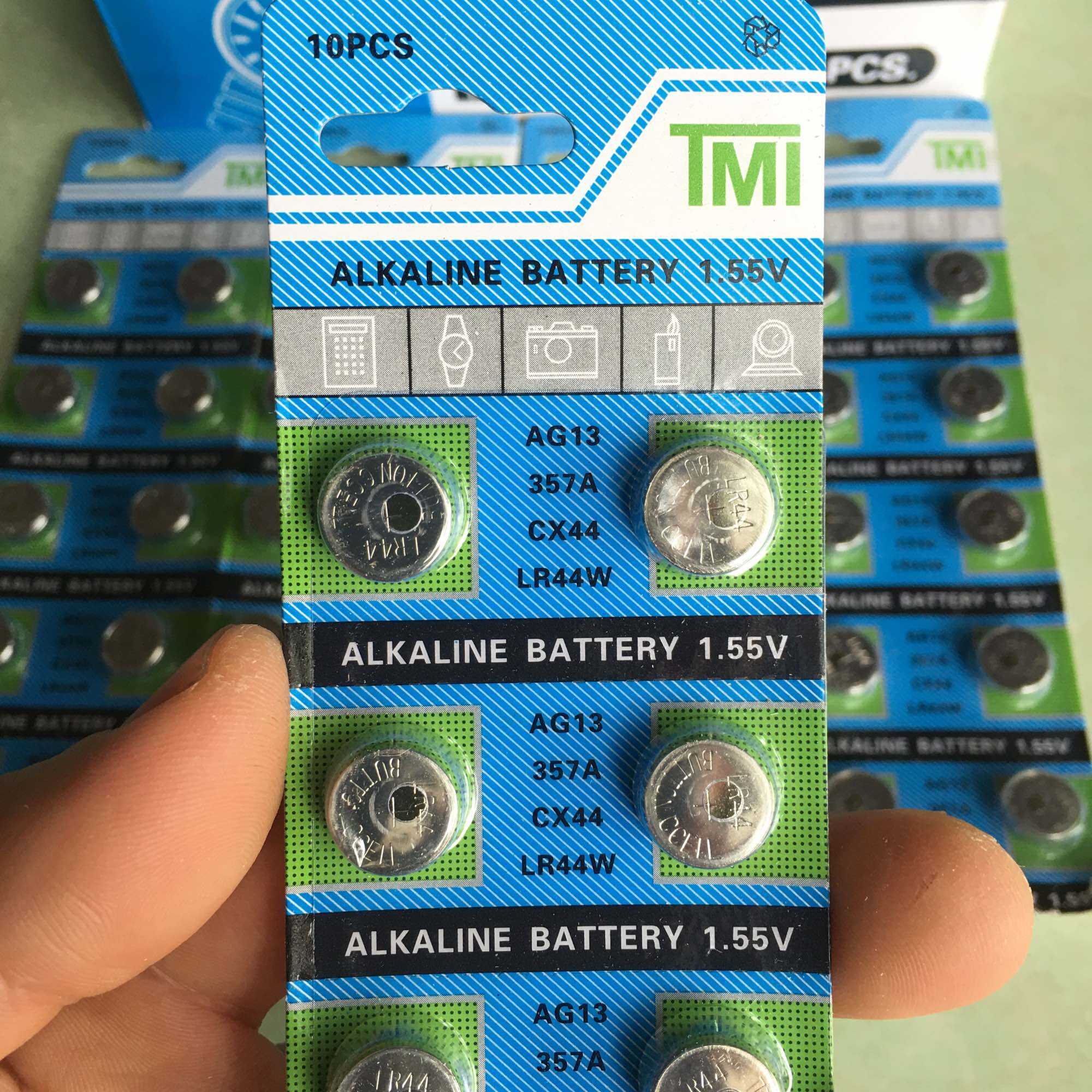 Rẻ vô địch pin cúc áo ag13 357a cx44 lr 44 1,5v dùng đồ chơi đèn led