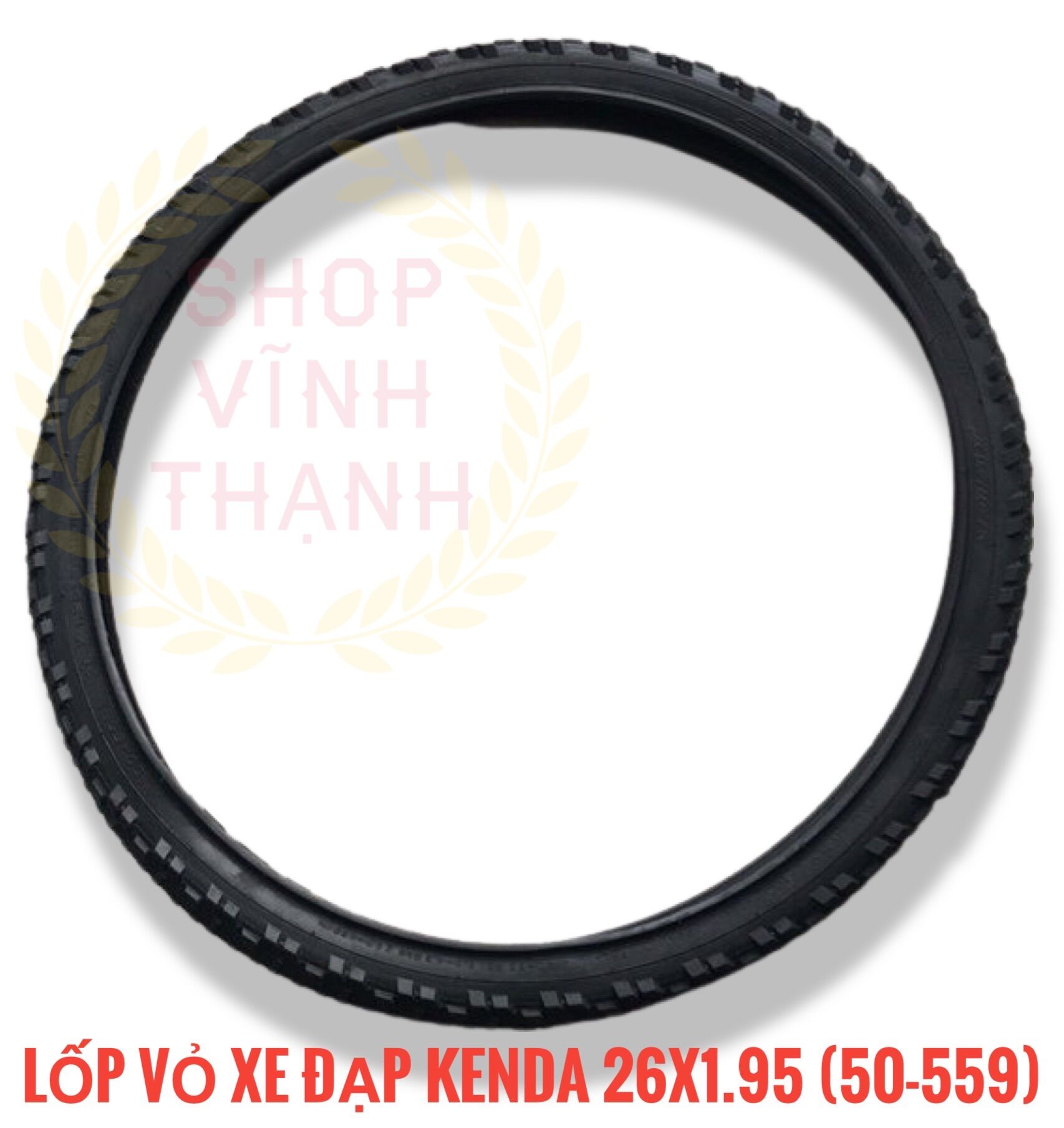 Lốp vỏ xe đạp địa hình leo núi Kenda 26X1.95 (50-559), chuyên dành cho xe đạp địa hình leo núi, hàng Việt Nam chất lượng cao