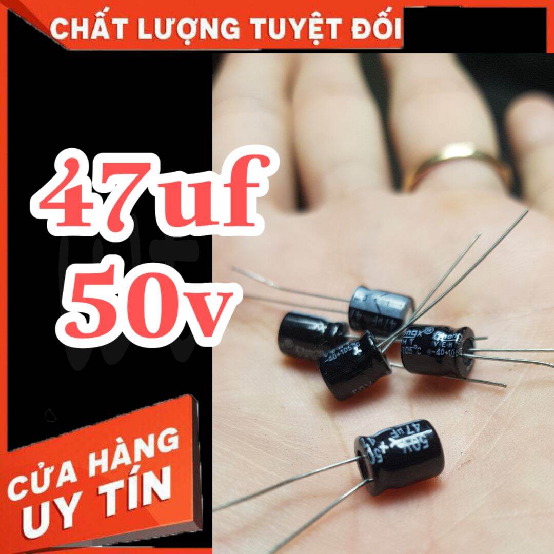 5 con tụ hóa 47uf 50v
