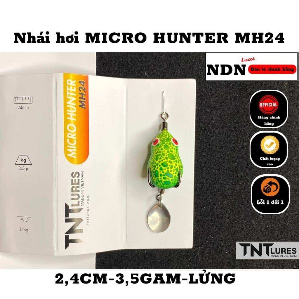 mồi câu lure nhái hơi mini mh24 ( chuyên cho cần ul )