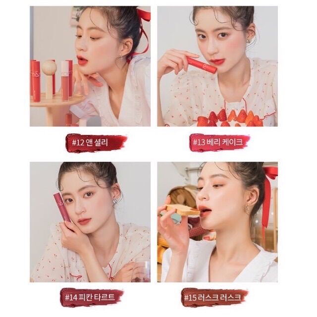Son kem lì Romand Zero Velvet Tint Full màu