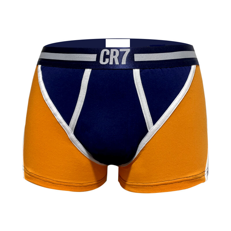 Nguyên Chất Cotton Vải Bông Cr7 Quần Lót Nam Kháng Khuẩn Quần Lót Nam Giữa Eo Hình Chữ U Thiết Kế Qu
