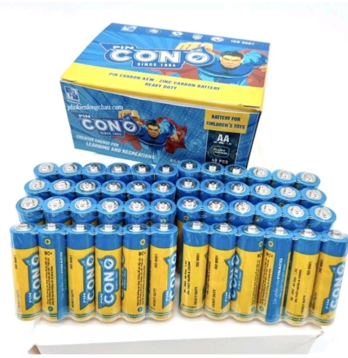 Hộp 40 viên Pin Con Ó Pin AA
