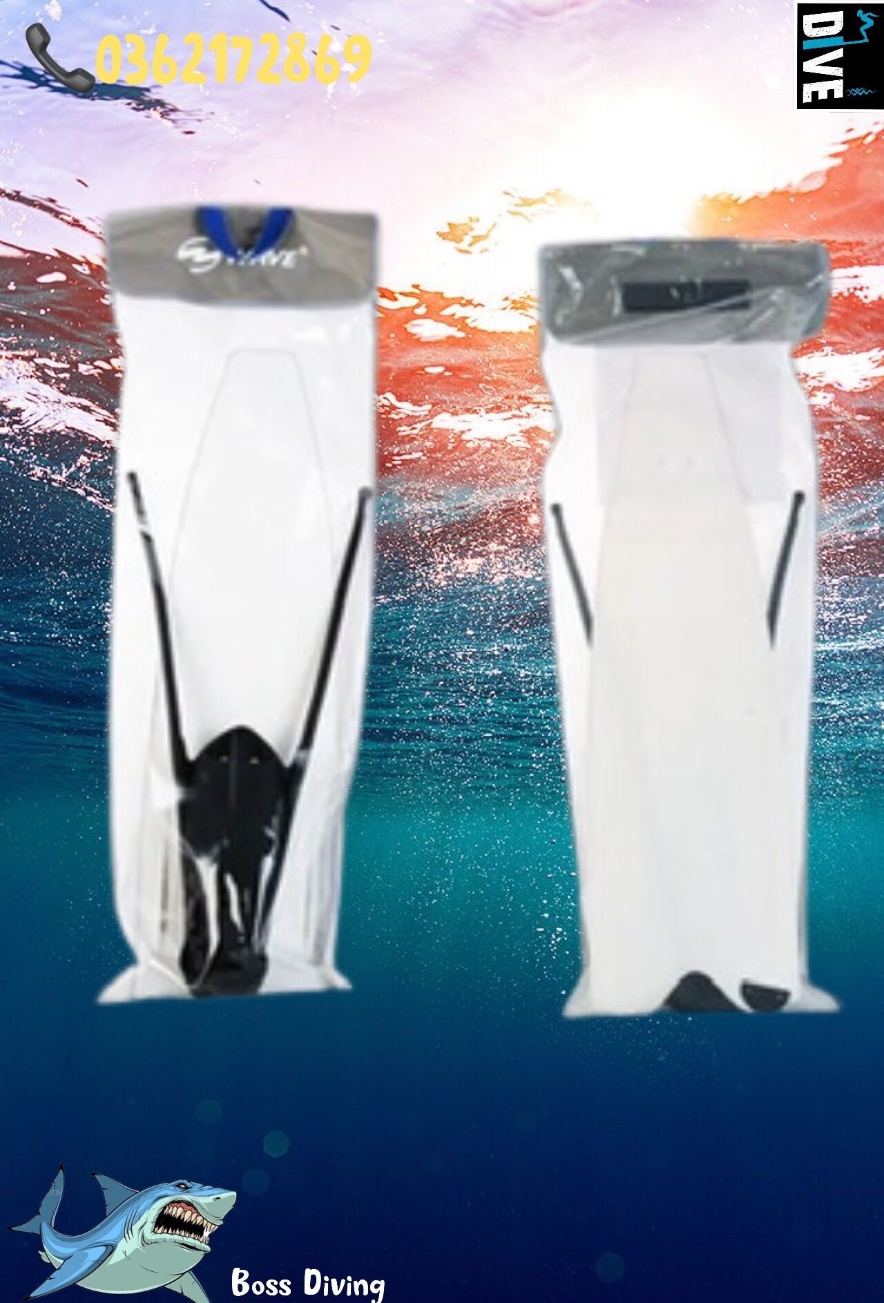 Fins dài lặn free diving cho nam và nữ