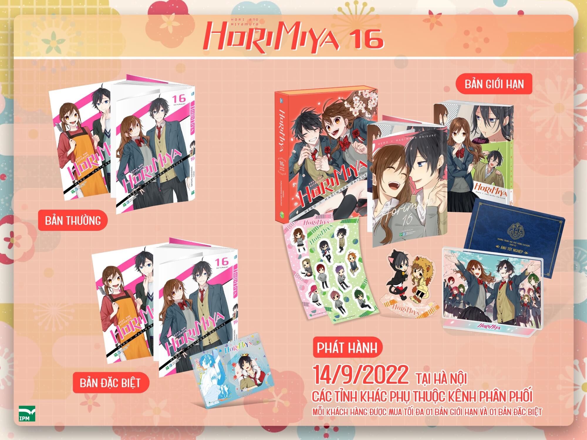 Horimiya tập 16 giới hạn