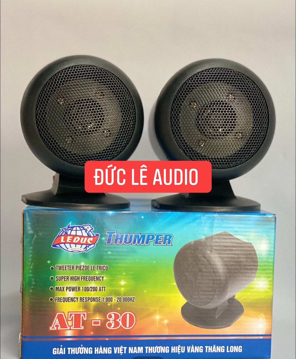 Cặp loa siêu treble at30 gắn trực tiếp vào âm ly