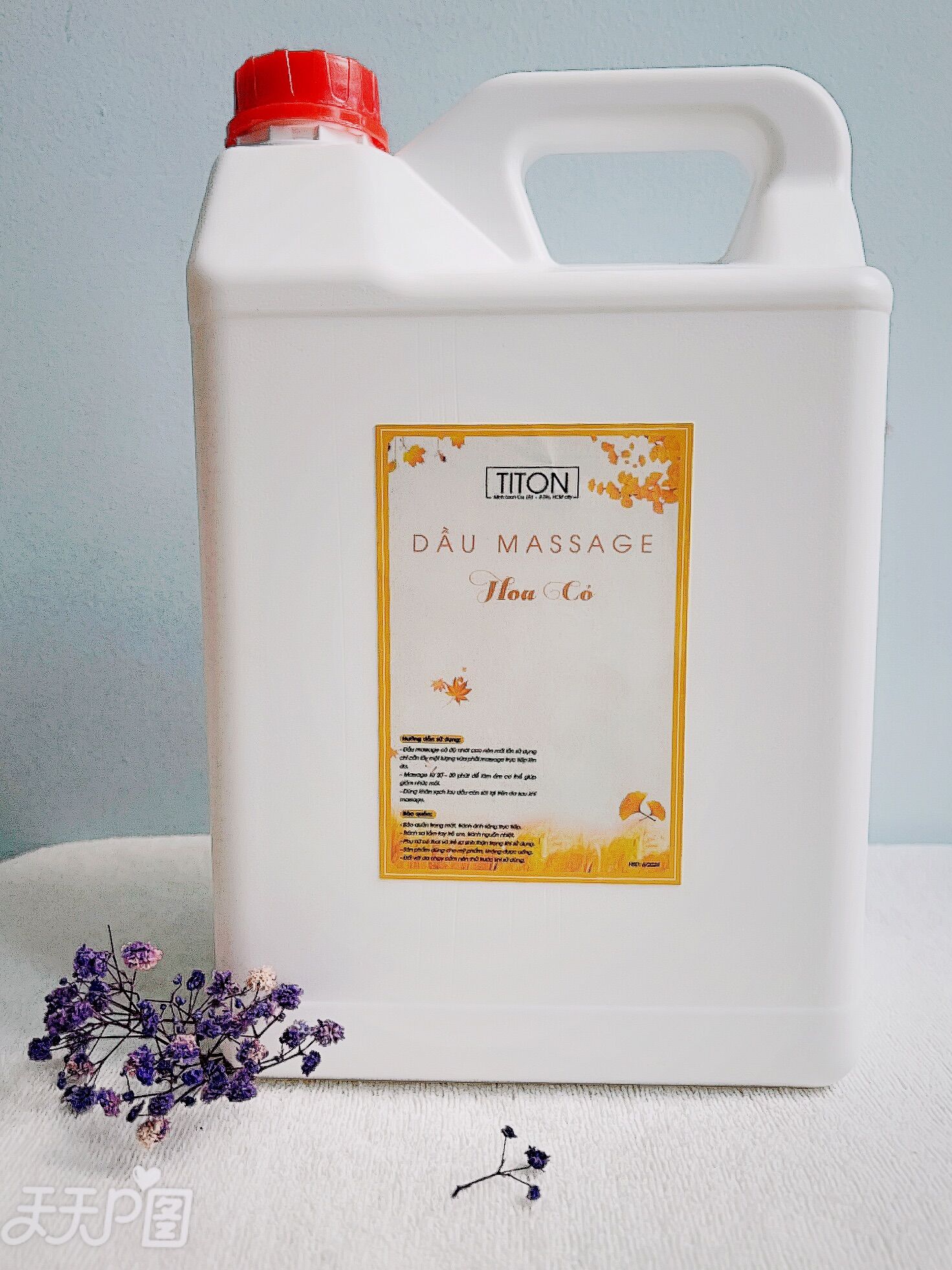 5 lit dầu massage Hoa Cỏ thư giãn