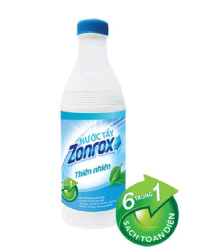 Nước Tẩy Trắng Quần Áo ZONROX 500ml