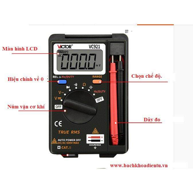 Đồng hồ vạn năng Victor VC921