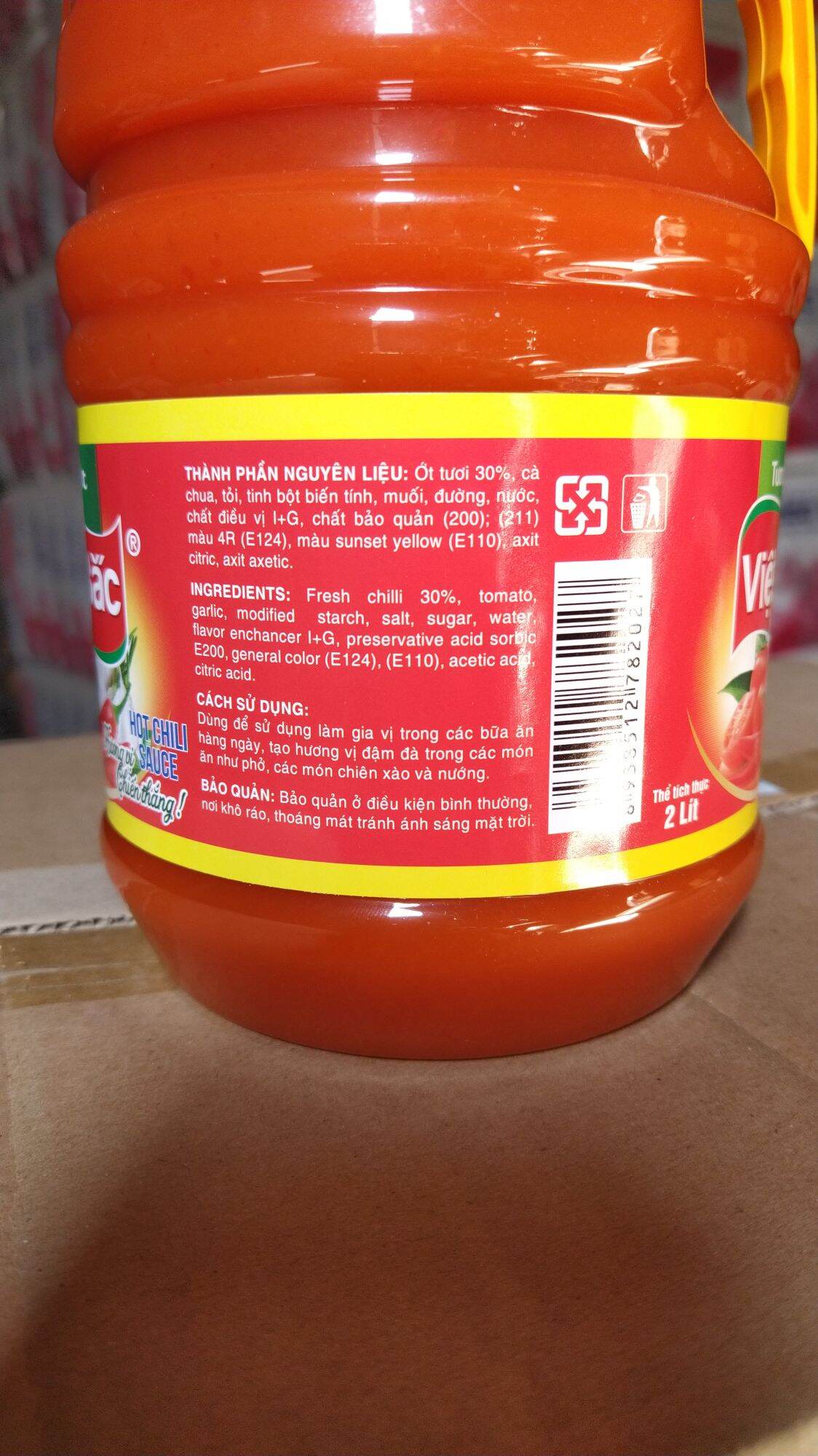 Tương ớt Việt Bắc 2L