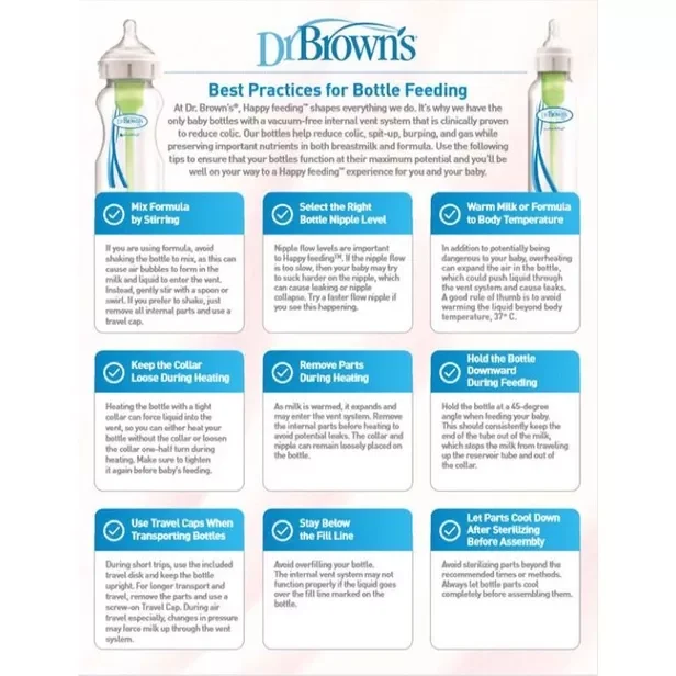 Núm ti thay thế bình Dr Brown option cổ hẹp