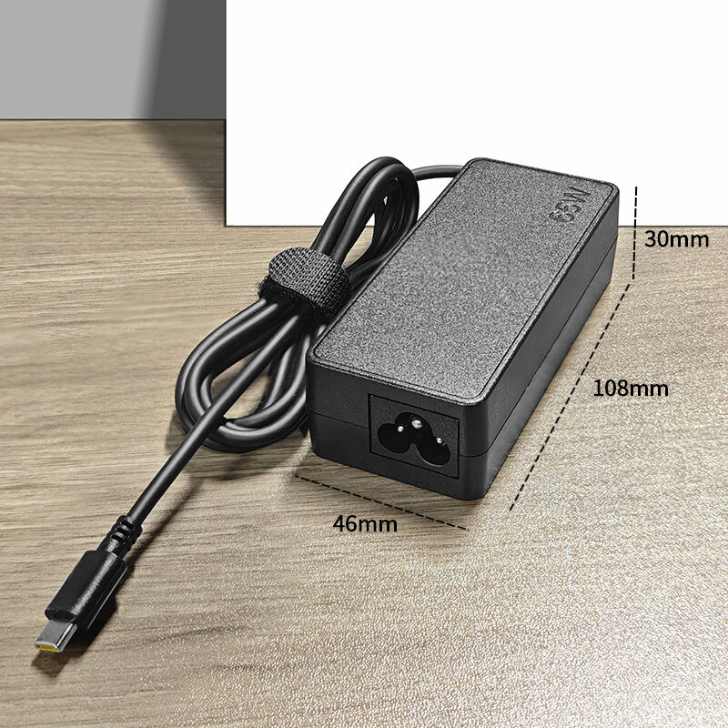 65W USB Loại C Laptop 20V 3.25A AC Sạc Dành Cho Laptop Lenovo Thinkpad X1 Carbon Yoga X270 X280 T580