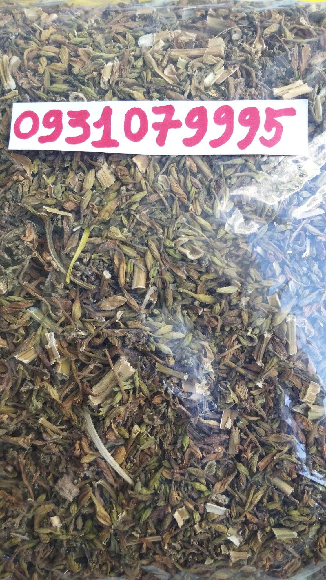 Hoa đu đủ đực - bông đu đủ đực phơi khô 1kg