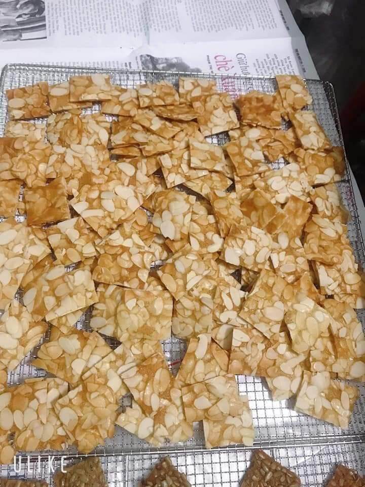 BÁNH NGÓI HẠNH NHÂN CHUẨN 100% DÀNH CHO NGƯỜI ĂN KIÊNG KETO/DAS/EAT CLEAN/NGƯỜI TIÊỦ ĐƯỜNG 320K/0,5 kg