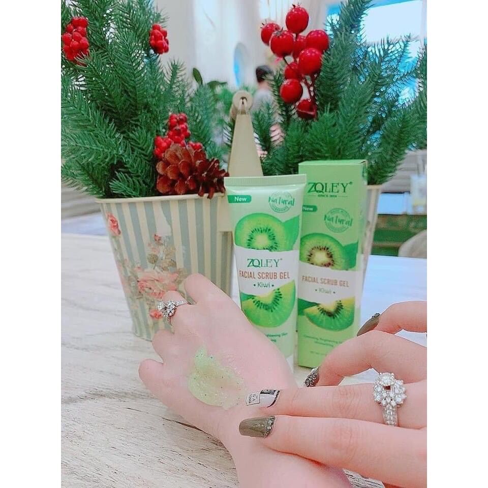 Tẩy tế bào chết da mặt hương kiwi zoley 80ml