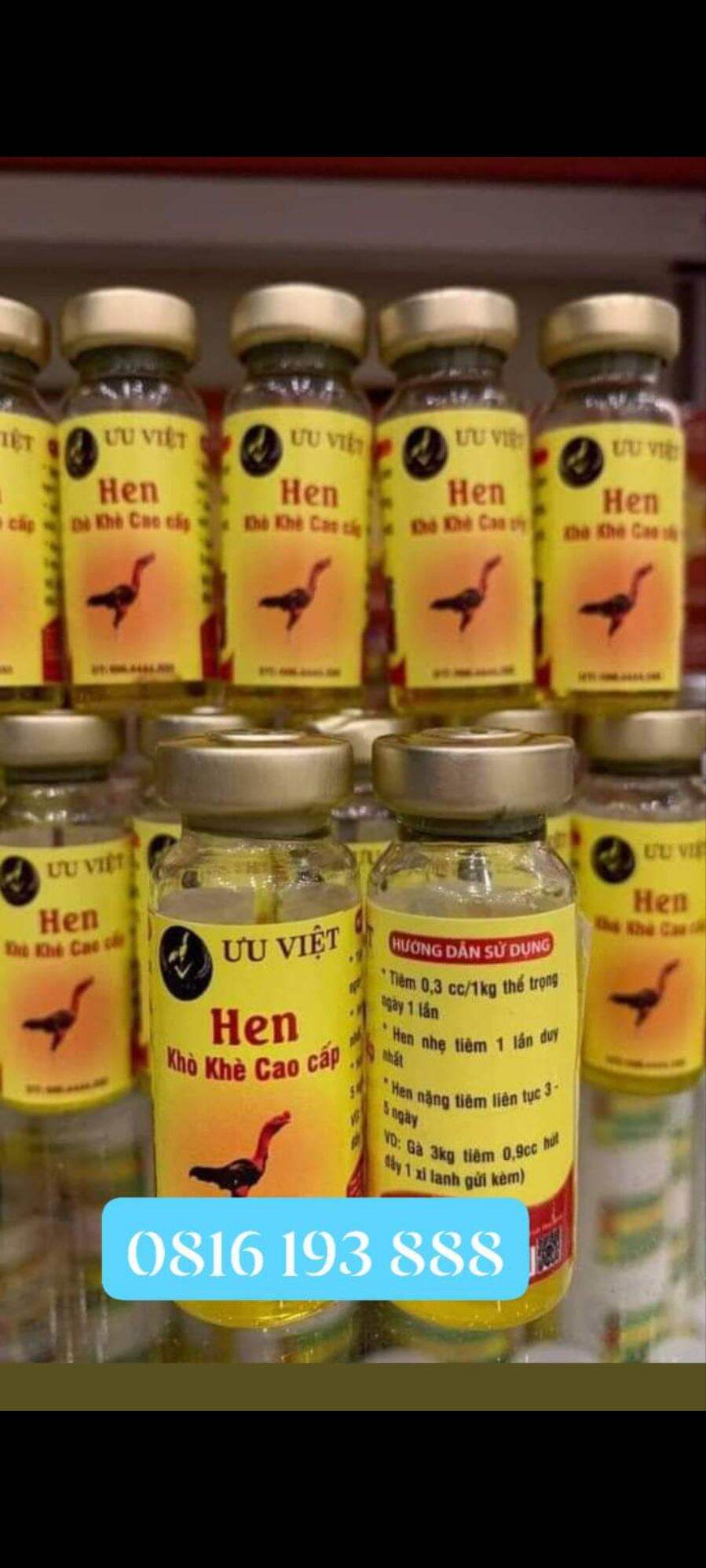 Hen tiêm