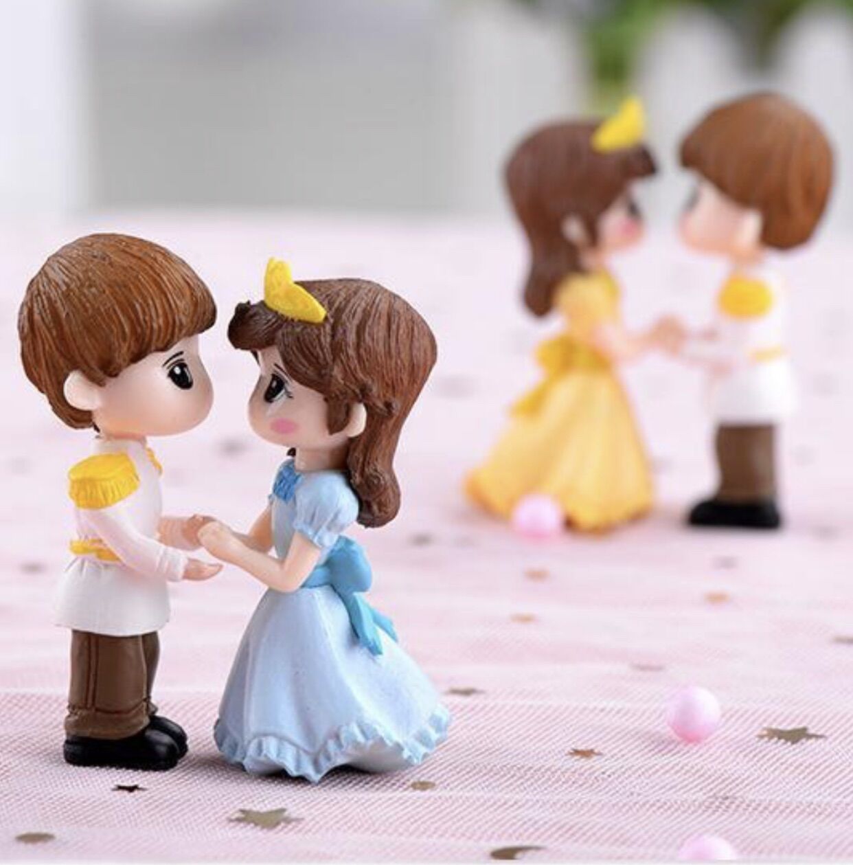 Phụ kiện cặp đôi trang trí tiểu cảnh