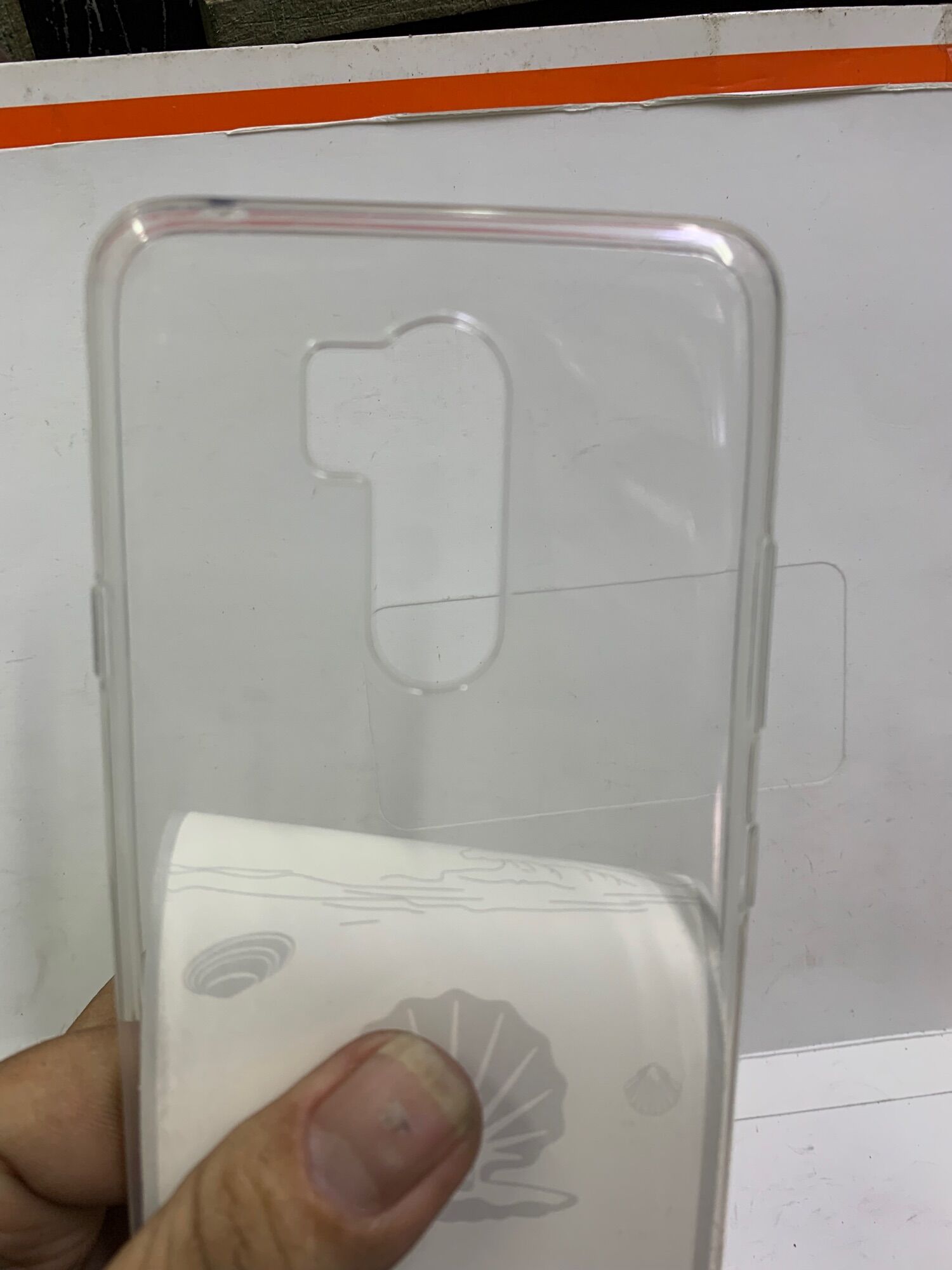 Ốp lưng LG G7 dẻo lưng trong suốt