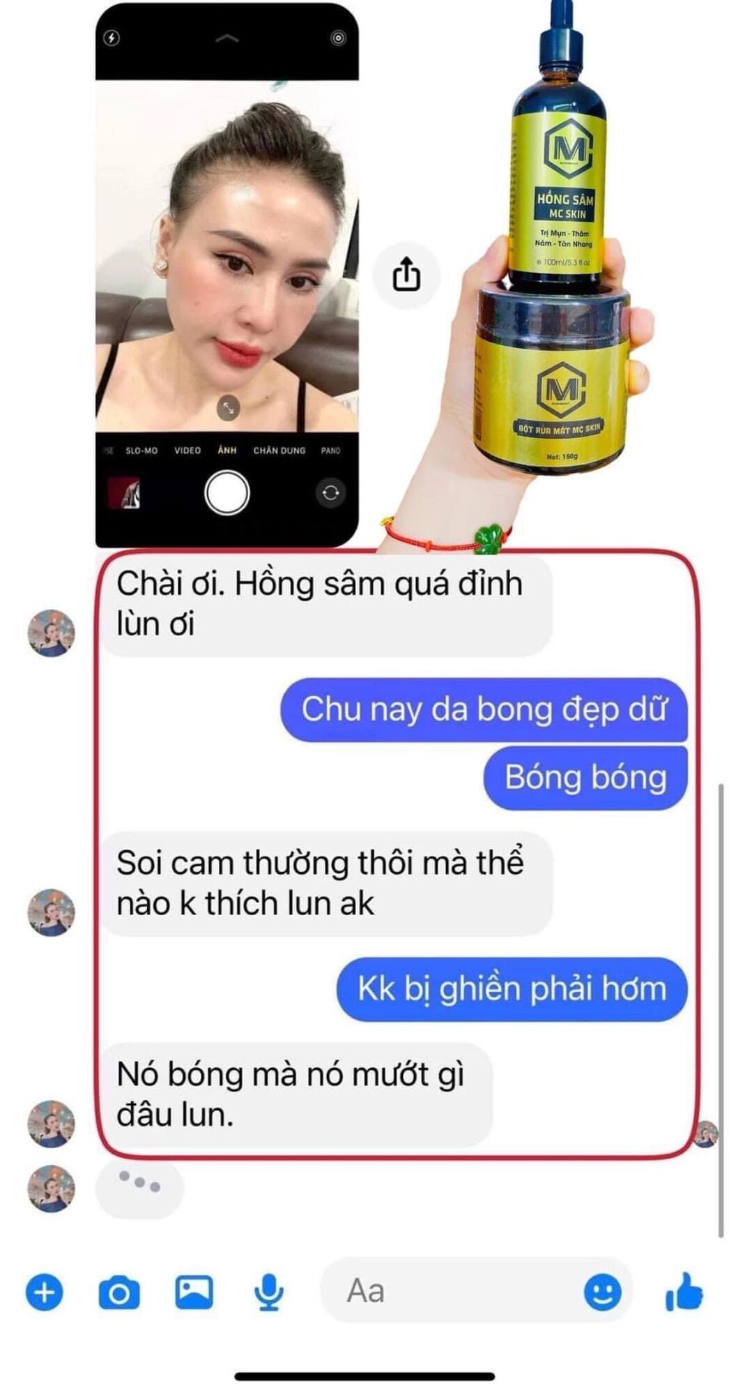 COMBO TÁI TẠO HỒNG SÂM MCSKIN