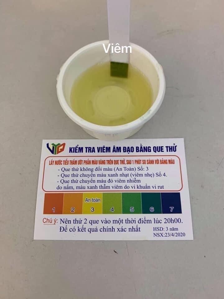 Que Kiểm Tra Viêm Âm Đạo Tại nhà