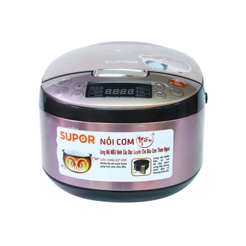 Nồi cơm điện tử Supor CFXB50FC33VN-75 - 1.8L