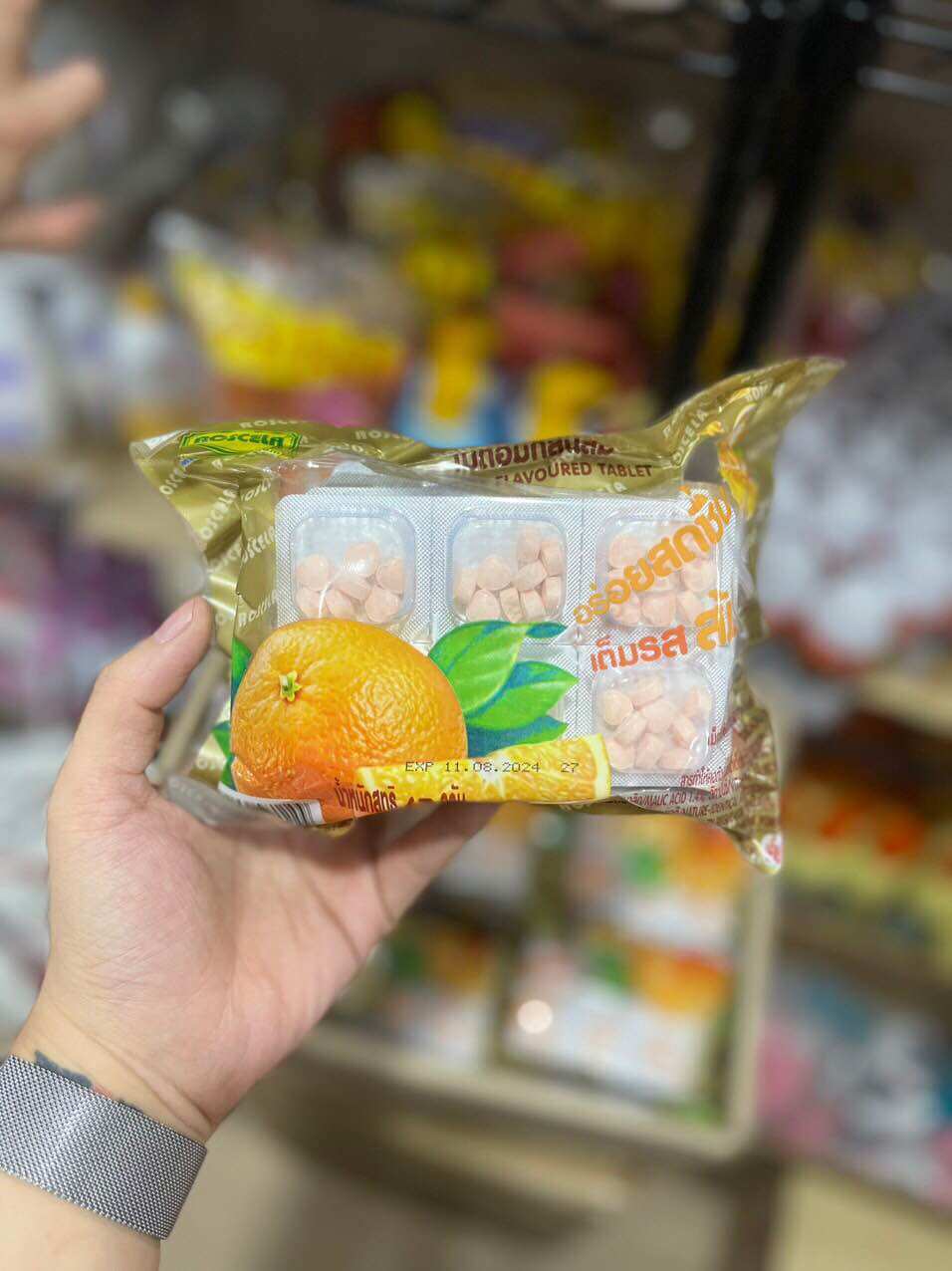 Kẹo vitamin C tuổi thơ thái lan 24 cái