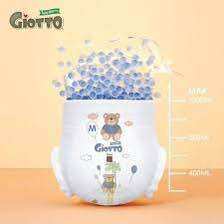 Giotto High Absorbency Baby Diaper Pants, Comfort Fit for 6-20kg Babies - M Size