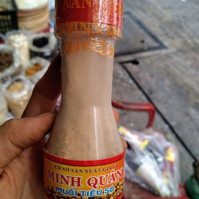 Combo 2 chai ( mỗi chai 60g) muối tiêu sọ Minh Quân( Date mới 12 tháng).