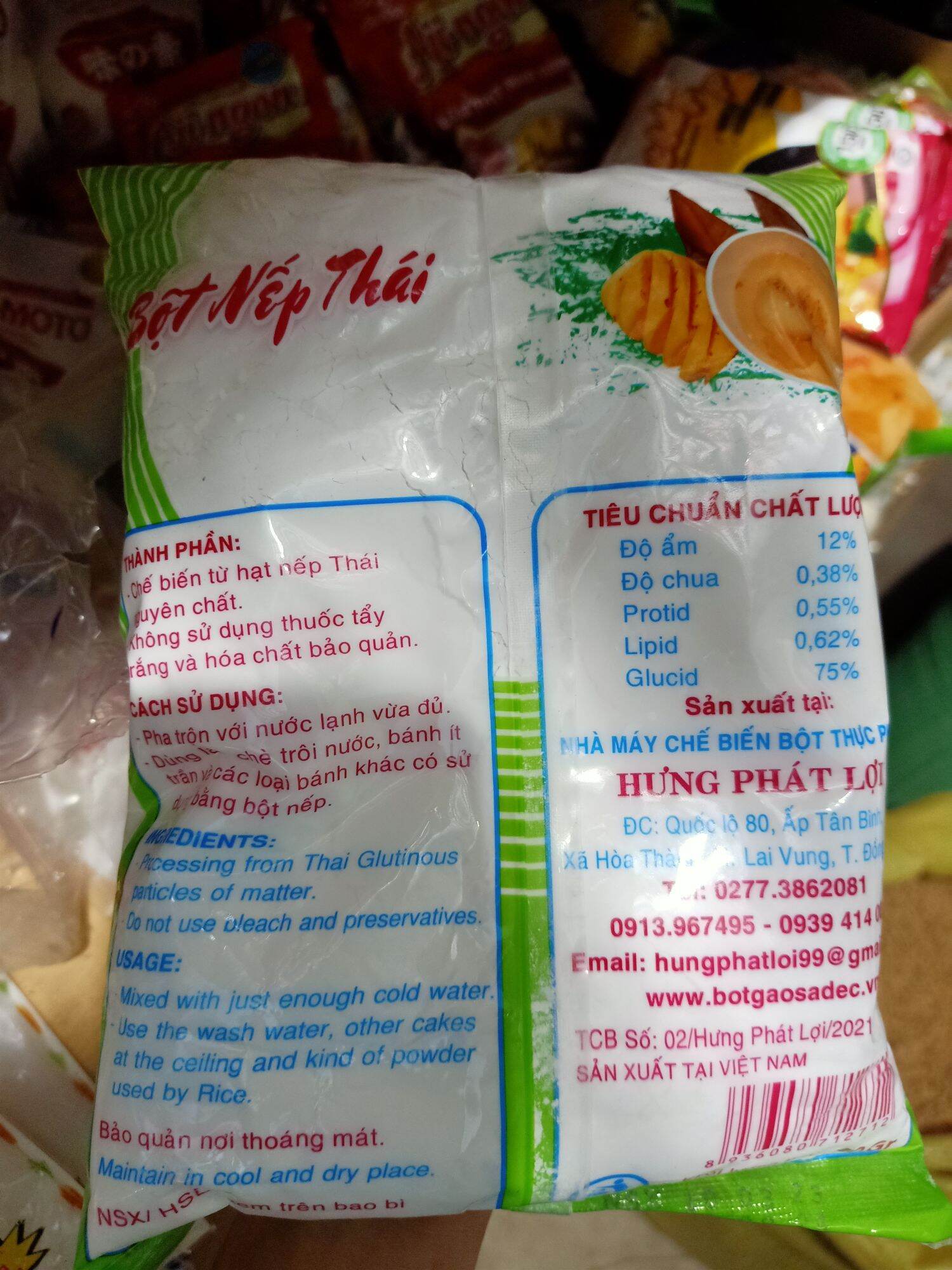 Bột nếp thái 500g