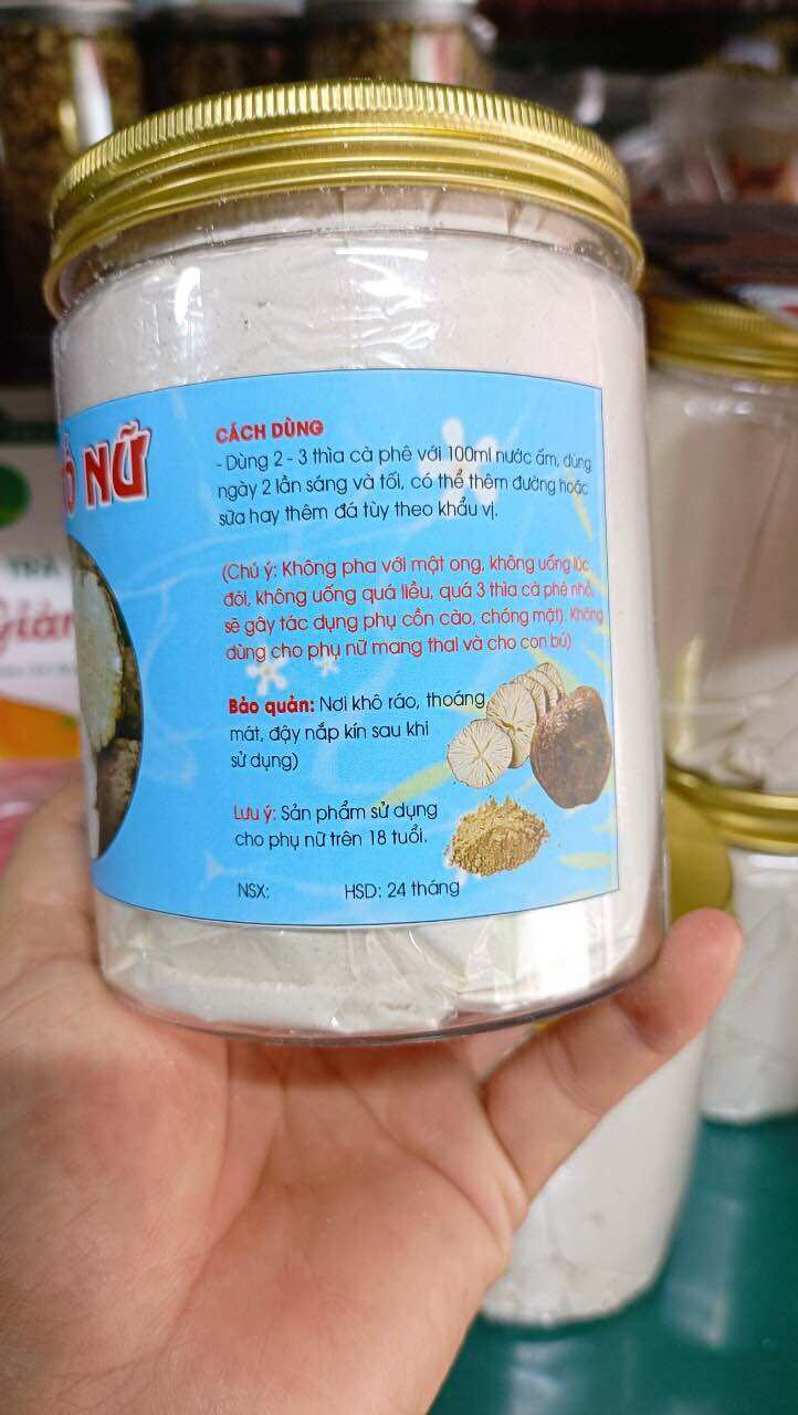 Sâm tố nữ nguyên chất ( nghiền bột 1kg/2 hộp)