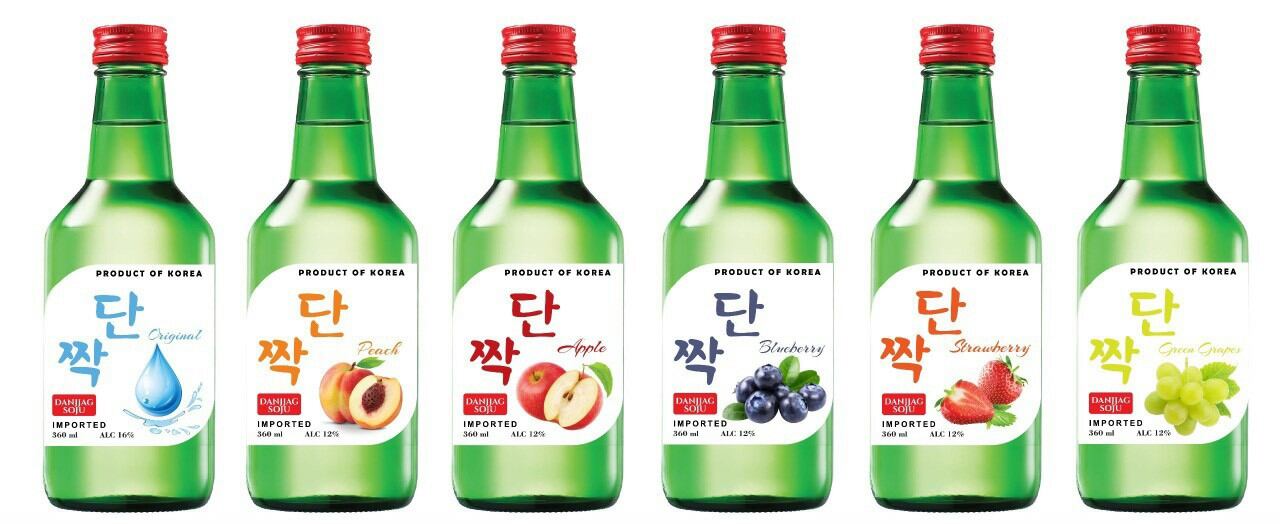 Combo 3 soju nhập khẩu 100% hàn quốc