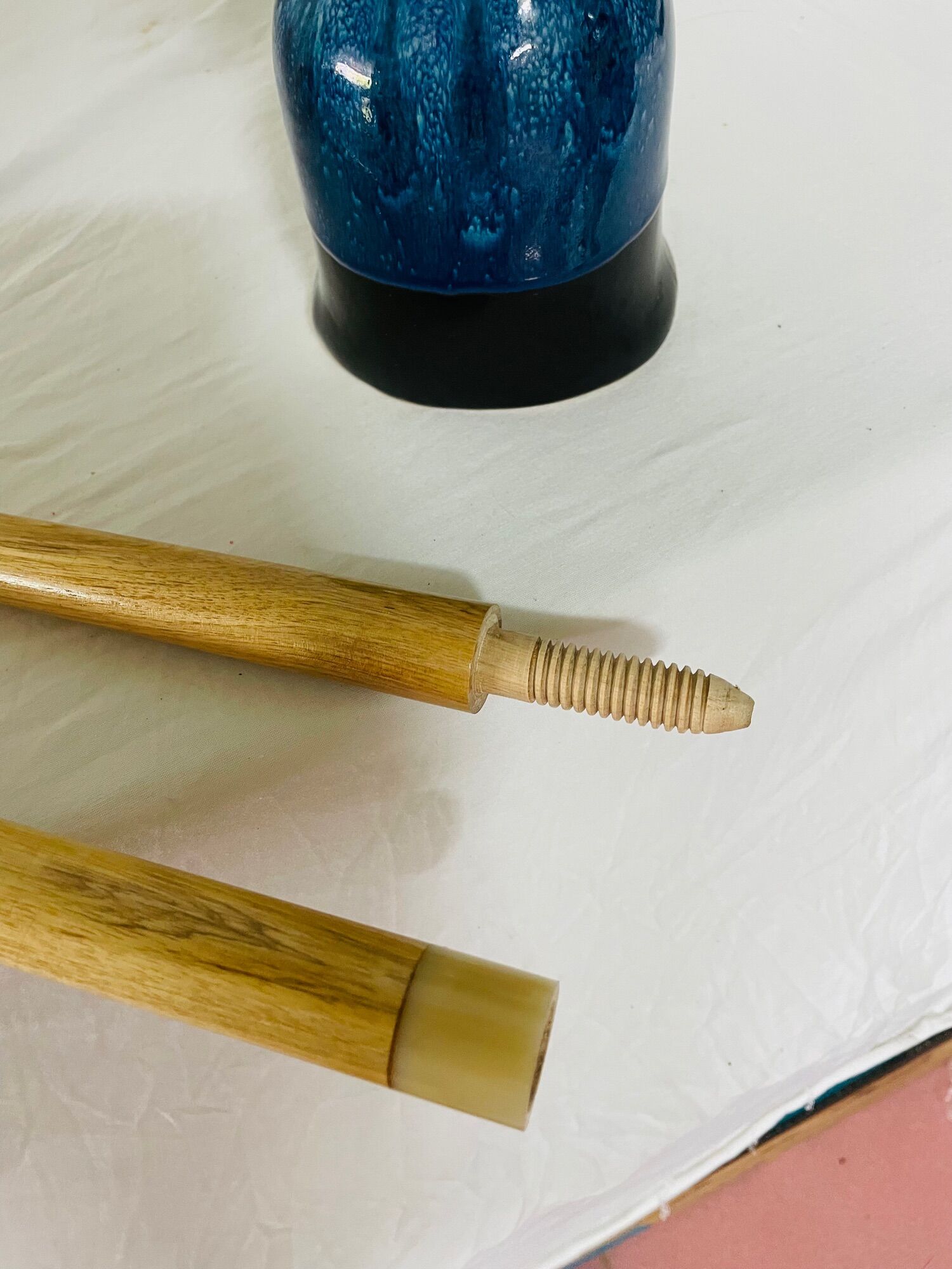 Cơ (gậy) bida 2 khúc phíp sừng cao cấp, 145cm, 450g. 320k!