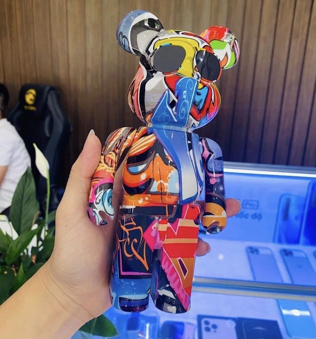 Loa gấu bearbrick bluetooth b5+ plus, loa bearbrick 2022 mới nhất giá buôn
